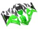 2005-2006 Kawasaki ZX6R Motorcycle Fairings - Green Black Ninja Canada