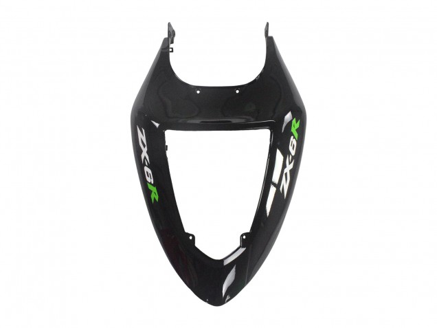 2005-2006 Kawasaki ZX6R Motorcycle Fairings - Green Black Ninja Canada