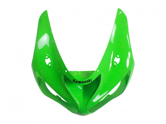 2005-2006 Kawasaki ZX6R Motorcycle Fairings - Green Black Ninja Canada