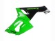 2005-2006 Kawasaki ZX6R Motorcycle Fairings - Green Black Ninja Canada