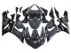 2005-2006 Kawasaki ZX6R Motorcycle Fairings - Dark Grey Black Canada