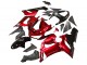 2005-2006 Kawasaki ZX6R Motorcycle Fairings - Red Black Canada