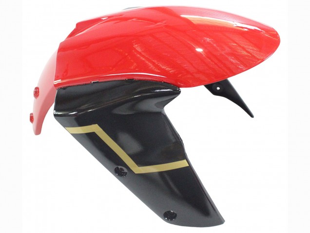 2005-2006 Kawasaki ZX6R Motorcycle Fairings - Red Yellow Black Canada