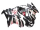 2007-2008 Kawasaki ZX6R Motorcycle Fairings - Black Silver Red Ninja Canada