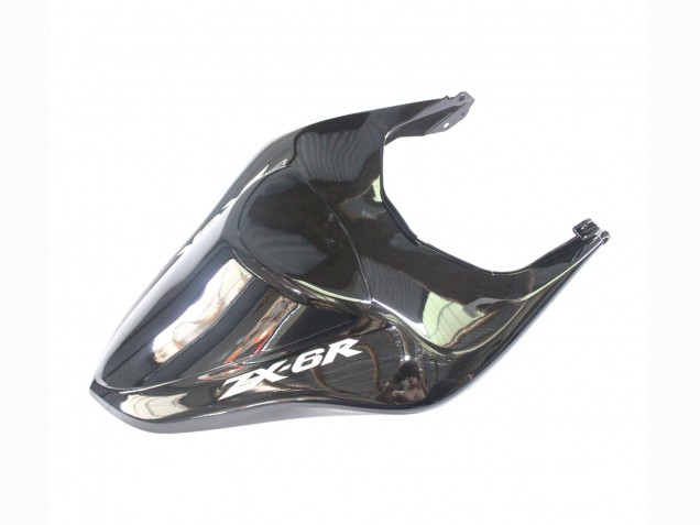 2007-2008 Kawasaki ZX6R Motorcycle Fairings - Black Silver Red Ninja Canada