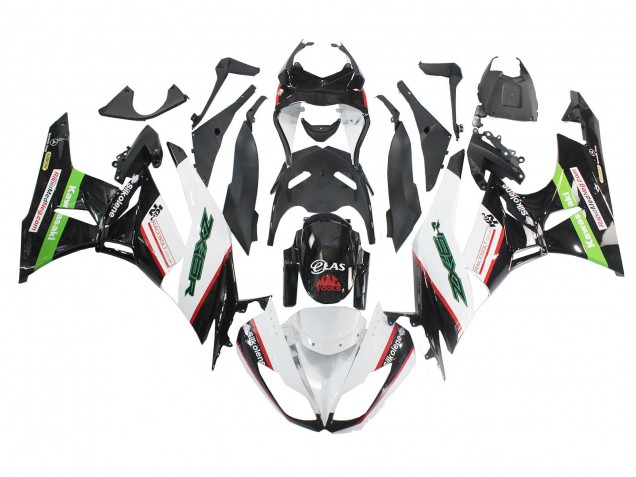 2009-2012 Kawasaki ZX6R Motorcycle Fairings - White Red Black Green Canada