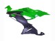 2019-2022 Kawasaki ZX6R Motorcycle Fairings - Green Matte Black Canada