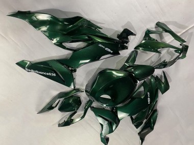 2019-2022 Kawasaki ZX6R Motorcycle Fairings - Dark Green Canada