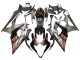 2005-2006 Suzuki GSXR 1000 Motorcycle Fairing - Silver Black Red Canada