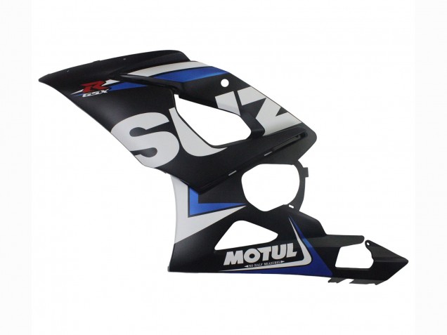 2005-2006 Suzuki GSXR 1000 Motorcycle Fairings - Black Blue White Motul Canada