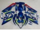 2005-2006 Suzuki GSXR 1000 Motorcycle Fairings - Blue Yellow Red Motul Ecstar Canada