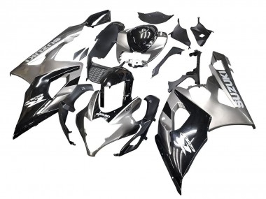 2005-2006 Suzuki GSXR 1000 Motorcycle Fairings - Glossy Black Grey Canada
