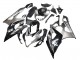 2005-2006 Suzuki GSXR 1000 Motorcycle Fairings - Glossy Black Grey Canada