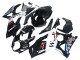 2007-2008 Suzuki GSXR 1000 Motorcycle Fairings - Glossy Black White West Canada