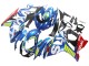 2009-2016 Suzuki GSXR 1000 Motorcycle Fairings - Light Blue Green Red Motul Canada
