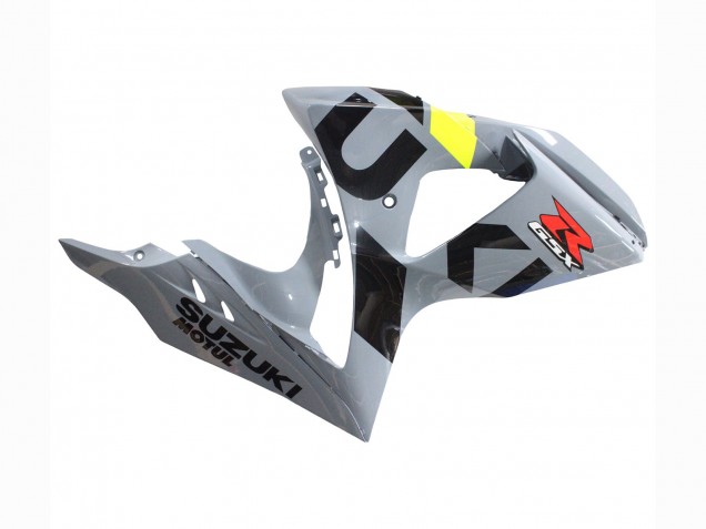 2009-2016 Suzuki GSXR 1000 Motorcycle Fairings - Grey Neon Yellow Black Motul Canada