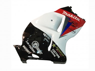 1996-2007 Suzuki GSXR 1300 Hayabusa Motorcycle Fairings - White Blue Red Makita Black Canada