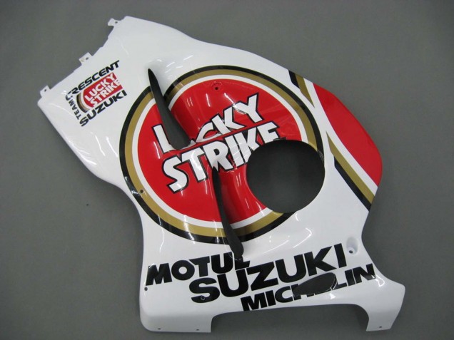 1996-2007 Suzuki GSXR 1300 Hayabusa Motorcycle Fairings - White Red Motul Canada