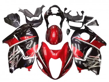 1996-2007 Suzuki GSXR 1300 Hayabusa Motorcycle Fairings - Red Glossy Black Hayabusa Canada