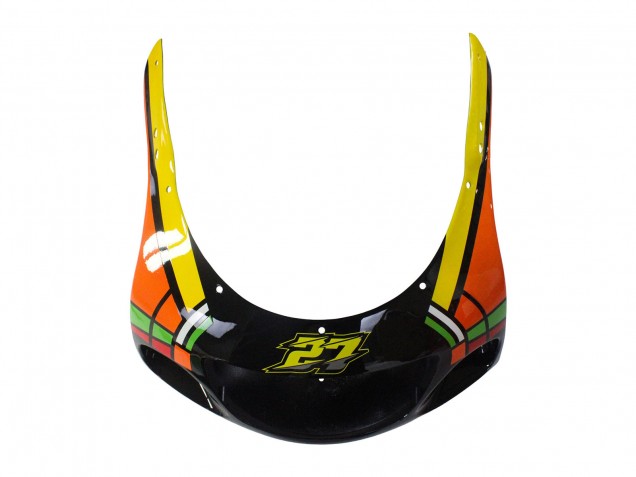 1996-2000 Suzuki GSXR 600 / GSXR 750 Motorcycle Fairings - Black Multicolor 27 Canada