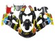 1996-2000 Suzuki GSXR 600 / GSXR 750 Motorcycle Fairings - Black Multicolor 27 Canada