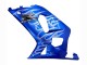 2001-2003 Suzuki GSXR 600 / GSXR 750 Motorcycle Fairings - Blue with White Flame Canada
