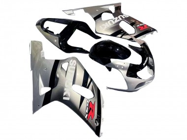 2001-2003 Suzuki GSXR 600 / GSXR 750 Motorcycle Fairing - Silver Glossy Black Red Canada