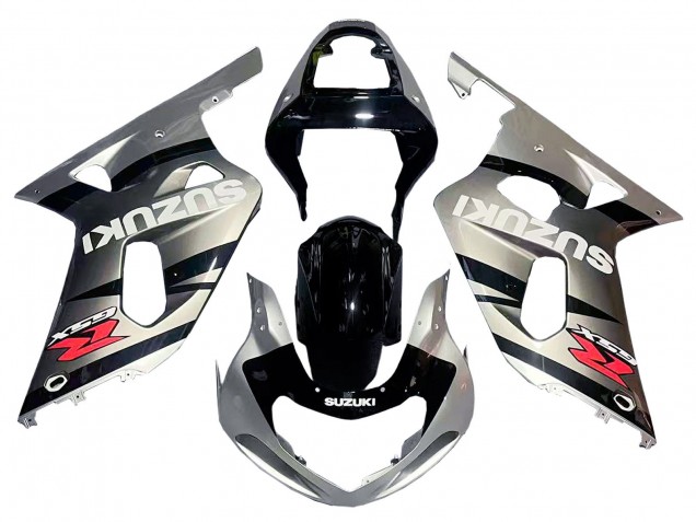 2001-2003 Suzuki GSXR 600 / GSXR 750 Motorcycle Fairing - Silver Glossy Black Red Canada
