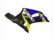 2001-2003 Suzuki GSXR 600 / GSXR 750 Motorcycle Fairings - Blue Yellow Glossy Black Canada