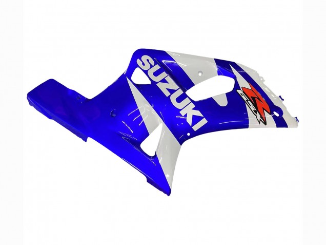 2001-2003 Suzuki GSXR 600 / GSXR 750 Motorcycle Fairing - White Blue Glossy Black Red Canada