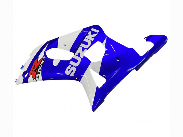 2001-2003 Suzuki GSXR 600 / GSXR 750 Motorcycle Fairing - White Blue Glossy Black Red Canada