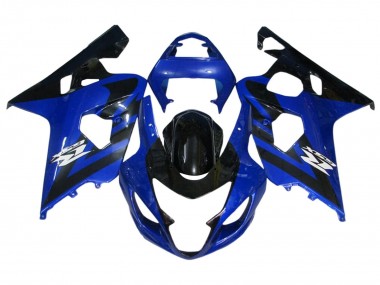2004-2005 Suzuki GSXR 600 / GSXR 750 Motorcycle Fairing Kits - Blue Black Canada