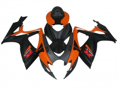 2004-2005 Suzuki GSXR 600 / GSXR 750 Motorcycle Fairings - Red Black Canada