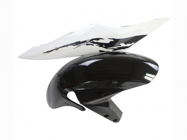 2004-2005 Suzuki GSXR 600 / GSXR 750 Motorcycle Fairing - White Black Canada