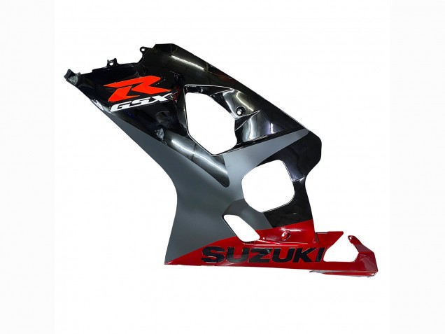 2004-2005 Suzuki GSXR 600 / GSXR 750 Motorcycle Fairings - Black Grey Red Canada