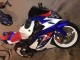 2004-2005 Suzuki GSXR 600 / GSXR 750 Motorcycle Fairing - White Blue Red Canada