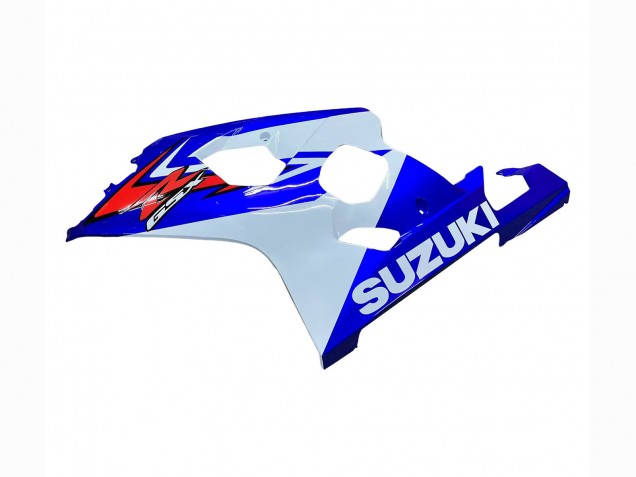2004-2005 Suzuki GSXR 600 / GSXR 750 Motorcycle Fairing - White Blue Red Canada