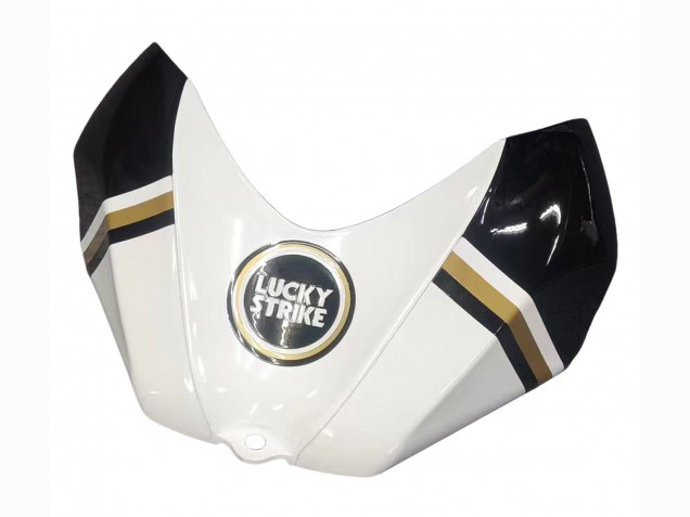 2006-2007 Suzuki GSXR 600 / GSXR 750 Motorcycle Fairings - White Black Lucky Strike Motul Canada