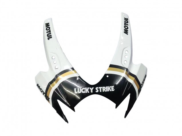 2006-2007 Suzuki GSXR 600 / GSXR 750 Motorcycle Fairings - White Black Lucky Strike Motul Canada