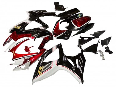 2006-2007 Suzuki GSXR 600 / GSXR 750 Motorcycle Fairings - Red White Black Yellow Canada