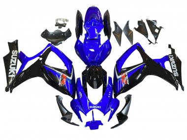 2006-2007 Suzuki GSXR 600 / GSXR 750 Motorcycle Fairings - Blue Black Red Canada