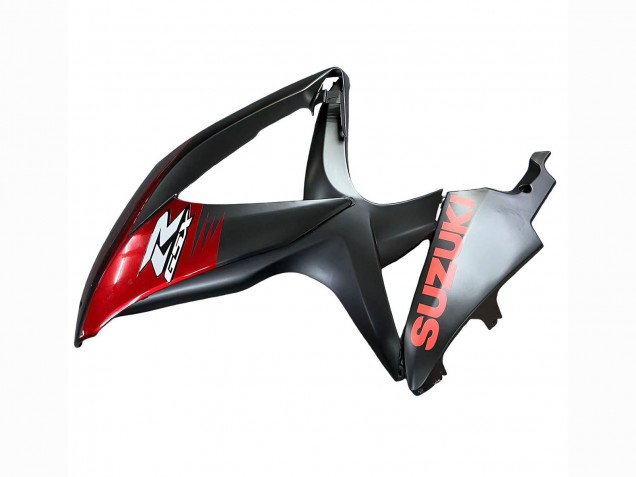 2008-2010 Suzuki GSXR 600 / GSXR 750 Motorcycle Fairings - Matte Black Red Canada