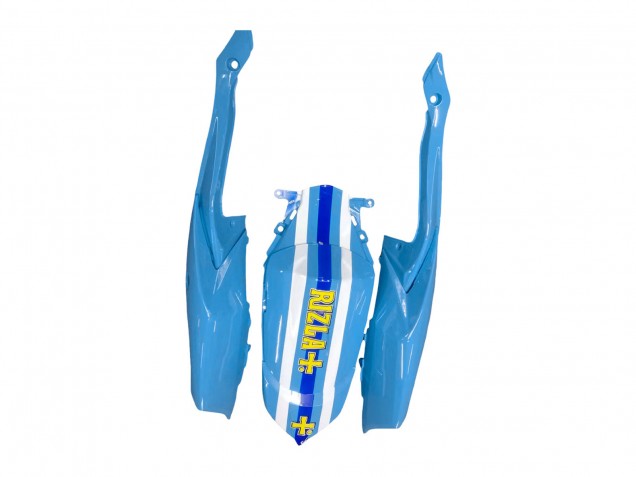 2008-2010 Suzuki GSXR 600 / GSXR 750 Motorcycle Fairings - Blue Yellow Rizla Canada