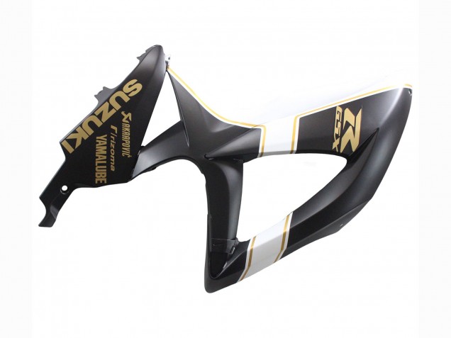 2008-2010 Suzuki GSXR 600 / GSXR 750 Motorcycle Fairings - Matte Black White Gold Canada