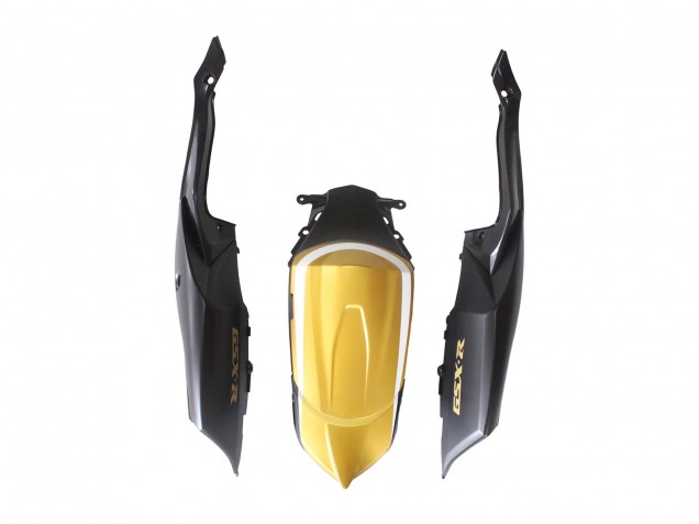 2008-2010 Suzuki GSXR 600 / GSXR 750 Motorcycle Fairings - Matte Black White Gold Canada