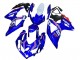 2008-2010 Suzuki GSXR 600 / GSXR 750 Motorcycle Fairings - White Blue Pink Ecstar Motul Canada