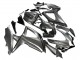 2008-2010 Suzuki GSXR 600 / GSXR 750 Motorcycle Fairings - Matte Grey Black Canada