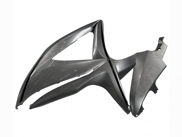 2008-2010 Suzuki GSXR 600 / GSXR 750 Motorcycle Fairings - Matte Grey Black Canada