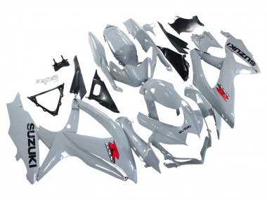 2008-2010 Suzuki GSXR 600 / GSXR 750 Motorcycle Fairings - Glossy Grey Canada