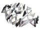 2008-2010 Suzuki GSXR 600 / GSXR 750 Motorcycle Fairings - Silver Matte Black Canada